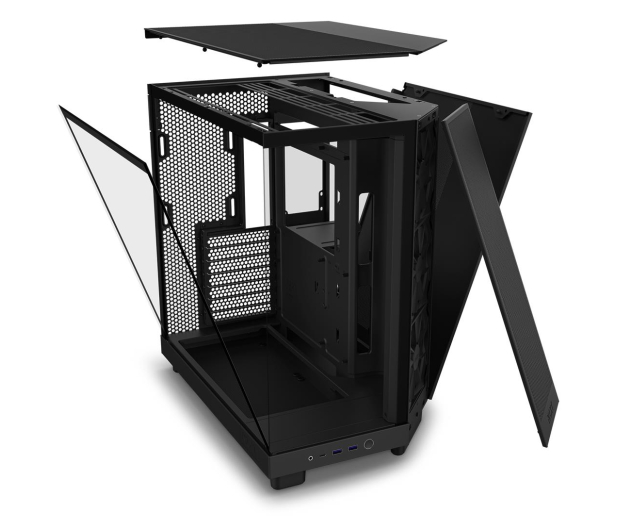 NZXT Obudowa H6 Flow z oknem Czarna CC-H61FB-01 - 1204444 - zdjęcie 4